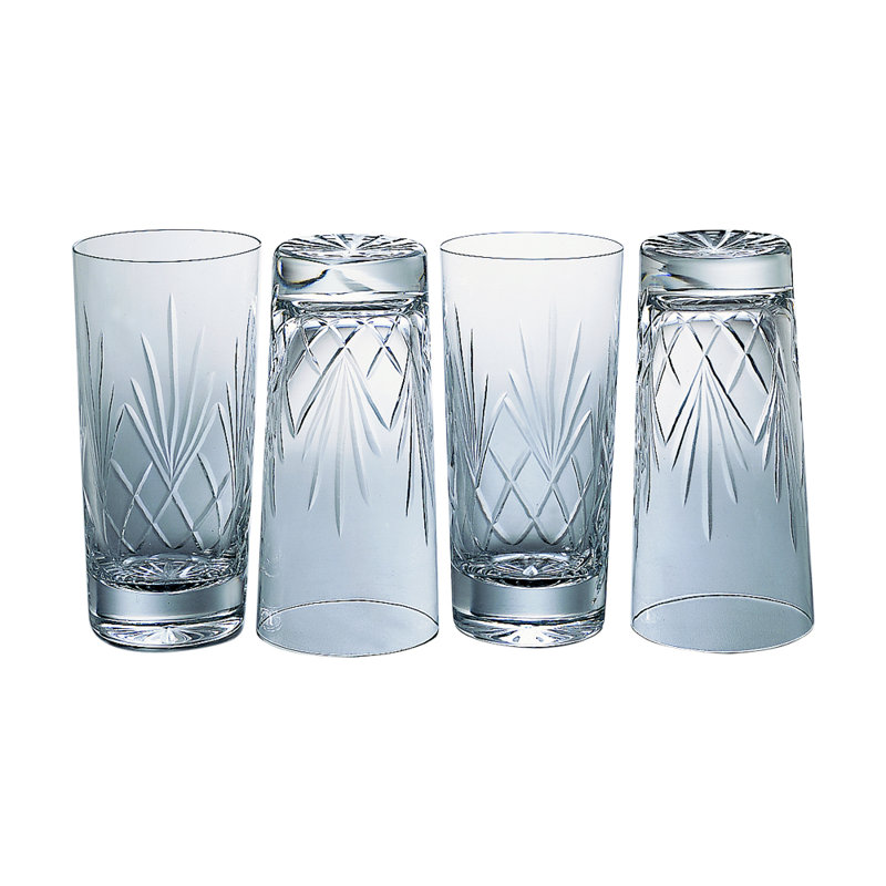 Creative Gifts International Medallion 14 oz. Crystal Drinking Glass